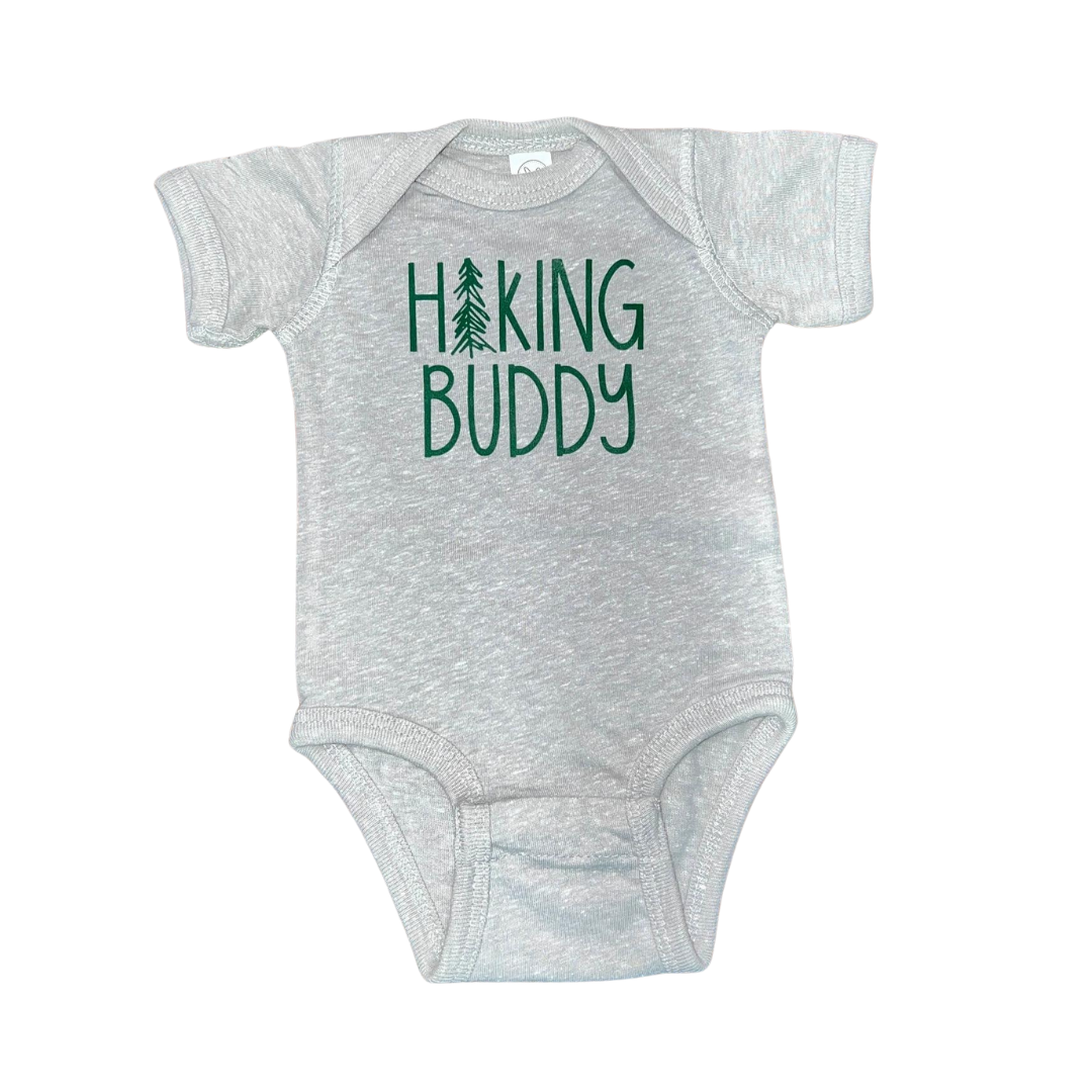 Hiking Buddy Baby Onesie