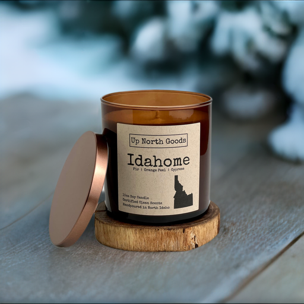 North Idaho 10oz Hand-Poured Soy Candle