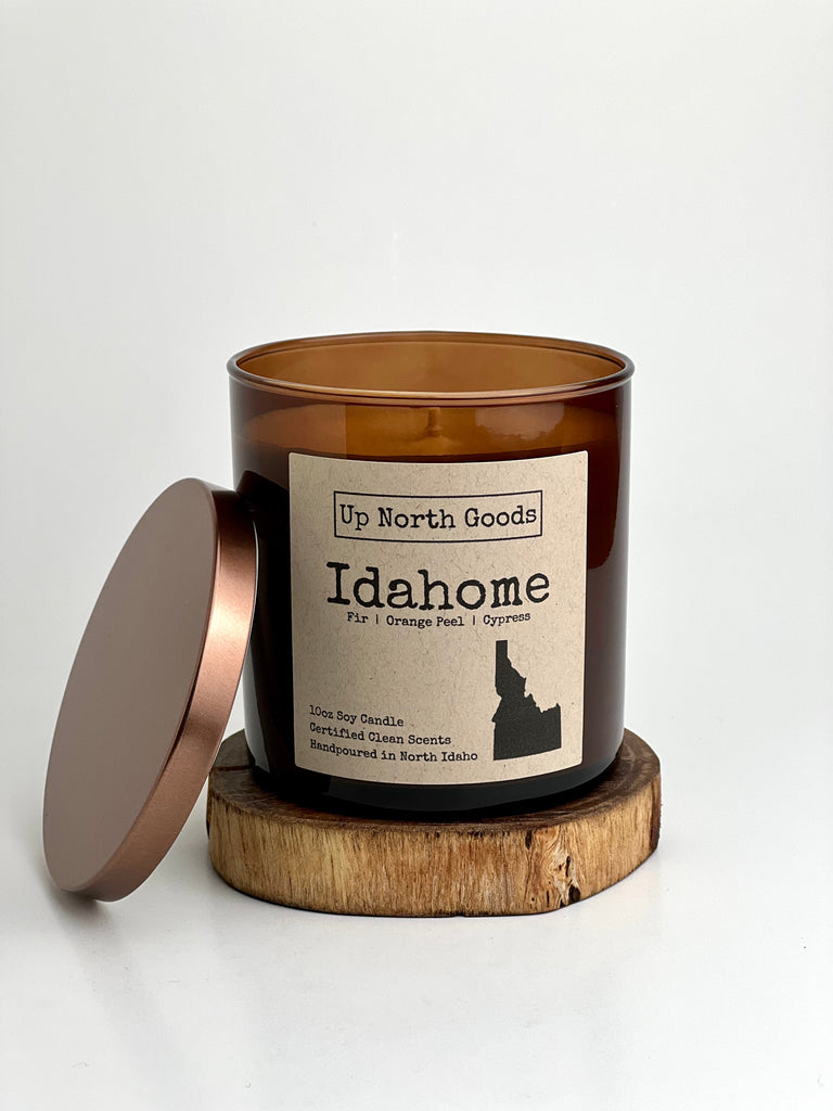 North Idaho 10oz Hand-Poured Soy Candle