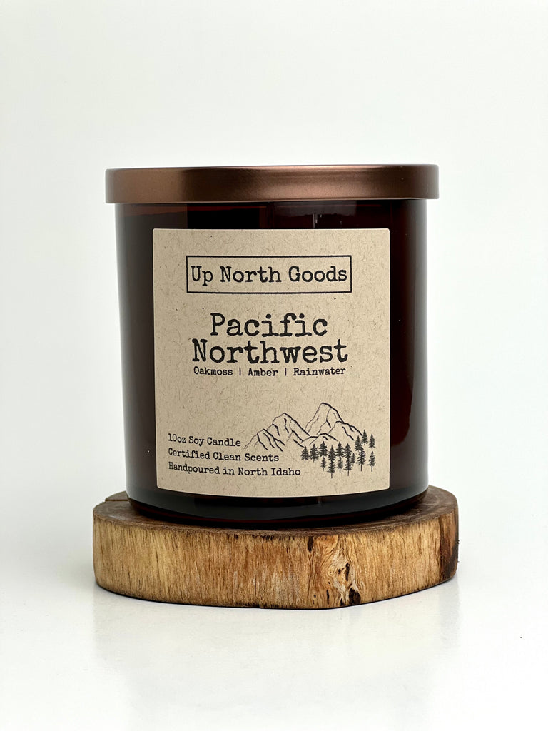 North Idaho 10oz Hand-Poured Soy Candle