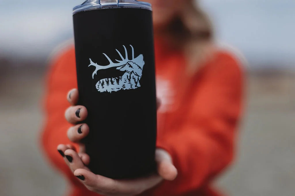 Bull Elk 18 oz Double-Wall Tumbler