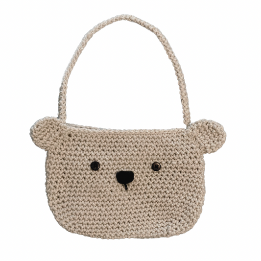 Mini Purse - Crochet Bear